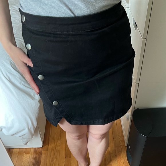 Free People asymmetrical skirt women size 4 - Picture 10 of 11